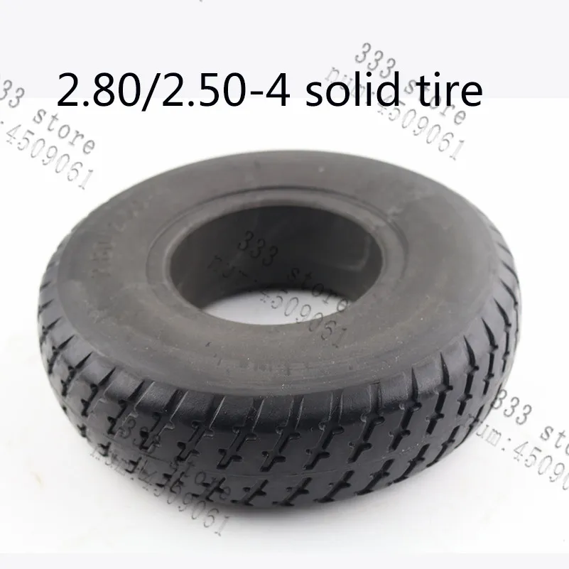 2.80/2.50-4 (9x2.80) Sawtooth Tread, Wide Tire