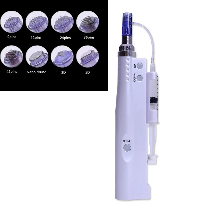  Portable Smart Injector Water Mesotherapy Hydra Injector 2 In 1 Use Meso Guns Derma Pen Injection F