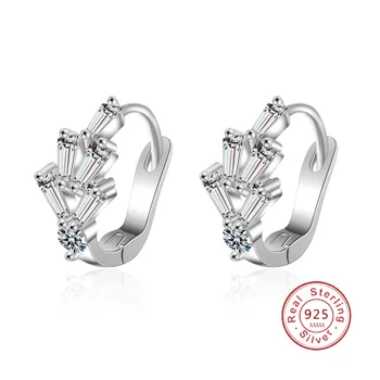 

New Christmas Tree Zircon Earrings for Women Gril Kids 925 Sterling Silver Earrings Oorbellen Pendientes 2020 New Trendy