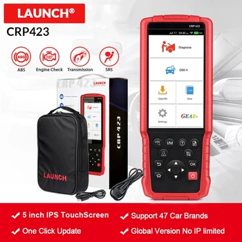 

Launch CRP423 ABS/SRS/Transmission/Engine Code Reader OBDII Diagnostic Tool X431 CRP 423 Scanner Advanced version of CRP123