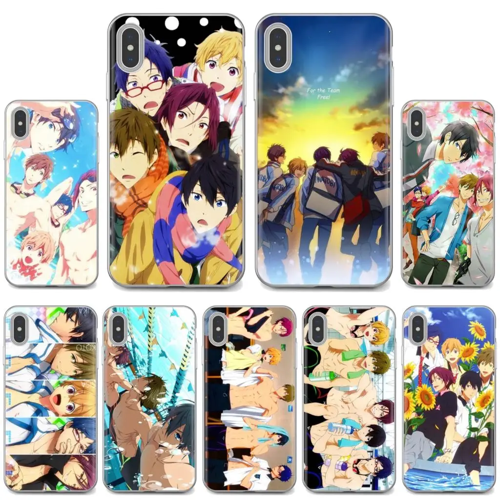 Мягкие чехлы для Iwatobi плавающий клуб Рей рюгазаки nagisa Sony Xperia XA Z Z1 Z2 Z3 Z5 XZ1 XZ2 compact M2 M4