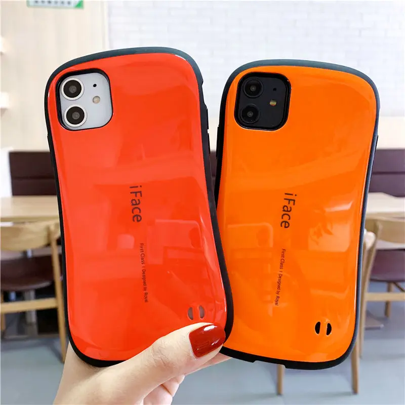 Shockproof Color iFace Case For iPhone 15 14 12 11 Pro Anti-falling hard shell Cover Case For iPhone XR XS Max 7 8 Plus SE2020