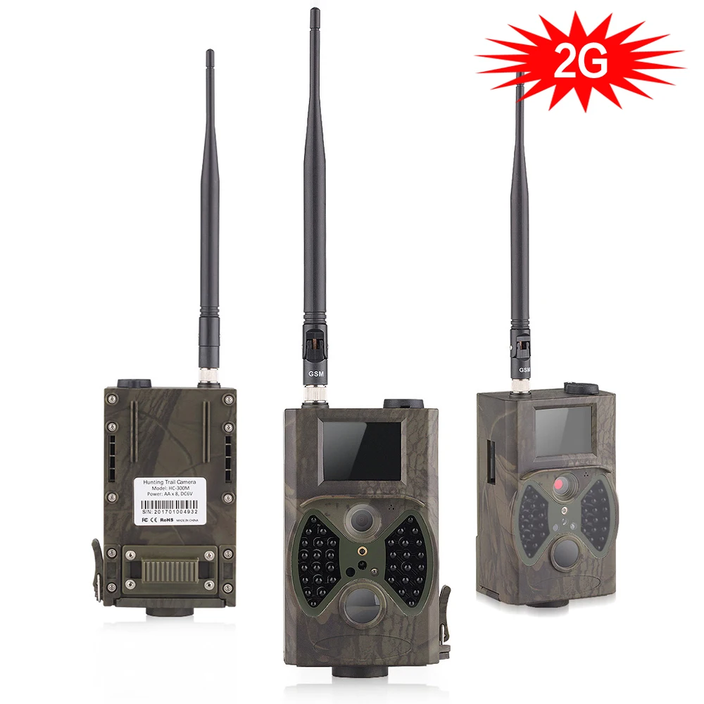 2G 1080P камера для охоты/GSM ночное видение дикая природа инфракрасное