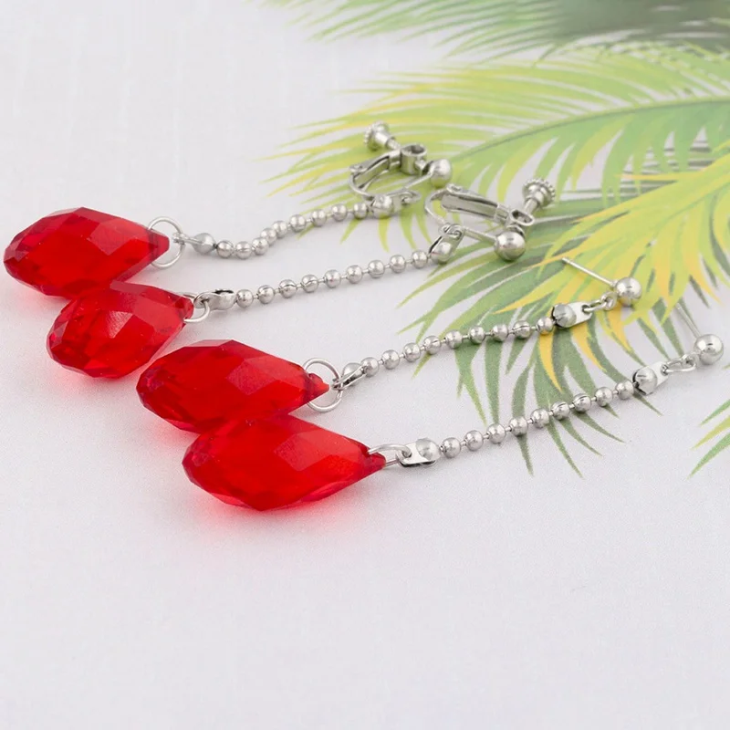 Hunter X Hunter - Kurapika Red Earrings