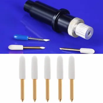 

Drop Ship 5Pcs Gold Blade Cutting Plotter For Roland Vinyl Cutter Knife Replacement 24x2mm