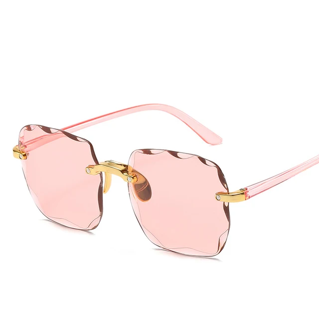 3 paires de lunettes de soleil carrées sans monture pour femmes, de marque de luxe, de créateur, lunettes rouges d'été, lunettes de soleil tendance pour hommes, protection UV400, Oculos 6 3 paires de lunettes de soleil carrées sans monture pour femmes, de marque de luxe, de créateur, lunettes rouges d'été, lunettes de soleil tendance pour hommes, protection UV400, Oculos 6