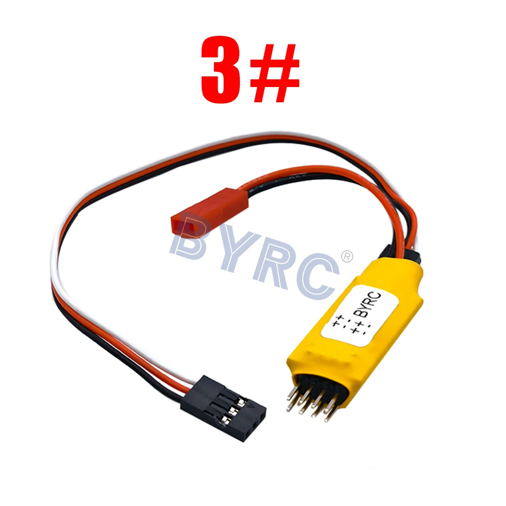 RC Receiver-Controlled High-Current Switch For Car Lights - Remote On/Off For Model Cars