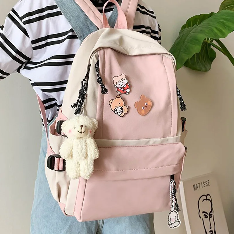 Рюкзак JOYPESSIE Kawaii для женщин Женский ранец колледжа модный мужской портфель