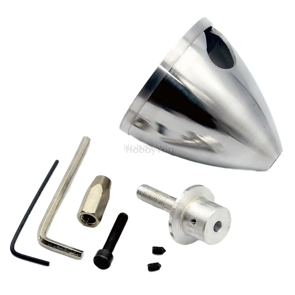 2 лезвия Алюминиевый Прядильщик 51 мм/2 дюйма для 5 мм вала двигателя пропеллера RC