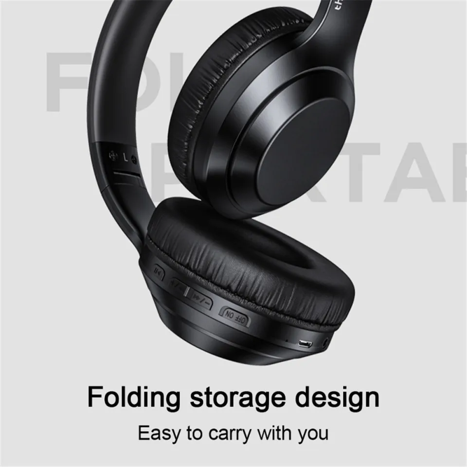 Wireless Headphones Running Headphones With Music Storage