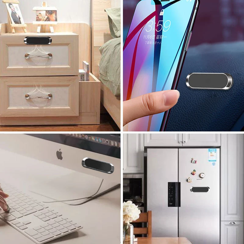 Magnetic Phone Holder Multi-Function Magnet Car Phone Holder Mobile Phone Holder for Car Office Bedroom for iPhone all Phones