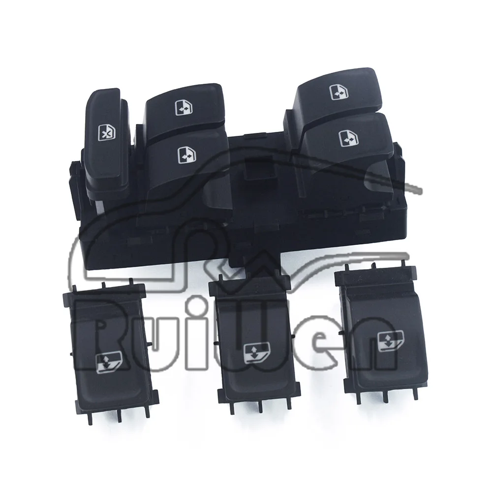 Set Выключатель стеклоподъемника для сиденья Ibiza Skoda Superb VW Golf Mk7 Passat B8 Tiguan allspace 5G0959857E 5G0959857F 5G0959857B - Цвет: Set