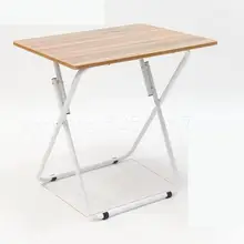 Простая установка, современный офисный складной стол в провинции, домашний складной стол, компьютерный маленький стол