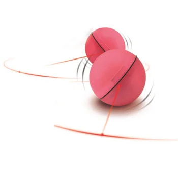 

Cute LED Flash Scroll Dog Cat Toy Ball Teaser Pet Funny Exercise Automatic Interactive Toy Pet Supplies PGM