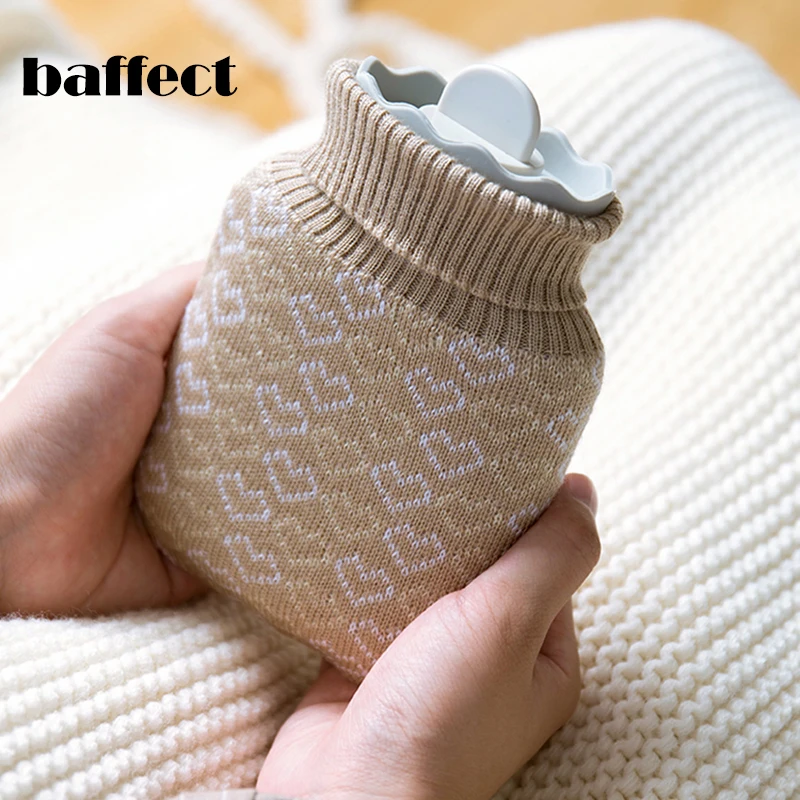 

Baffect Hot Water Bottles With Cover Microwave Heating Silicone Hot Water Bag Hand Warmer Bag For Girls Kids Christmas Gifts