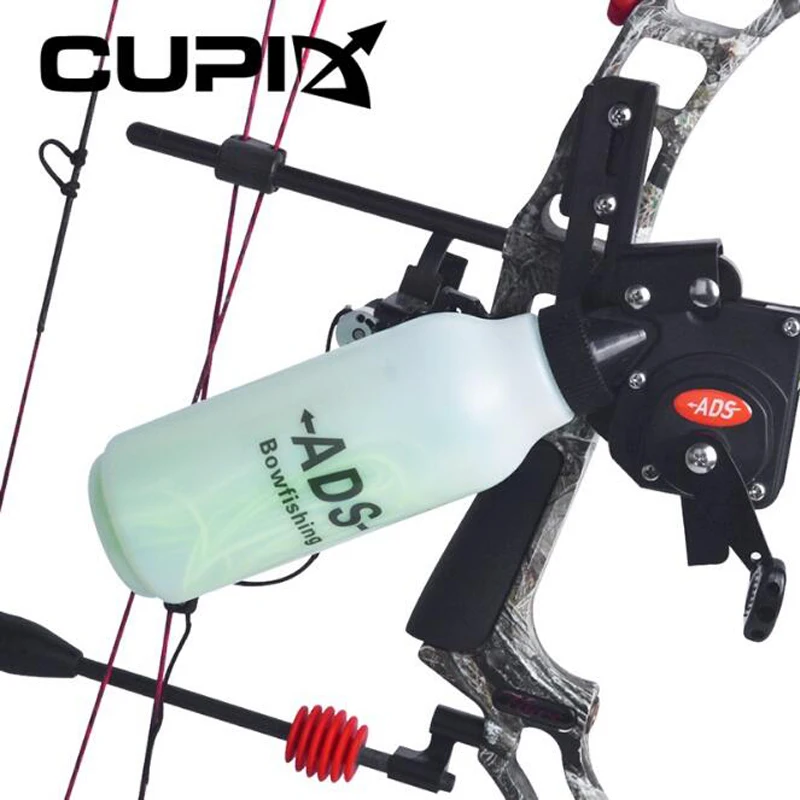 Стрельба из лука реклама Рыбалка Bowfishing Spincast Катушка машина Бутылка веревка колчан гладкая линия 40 м для охоты стрельба аксессуар