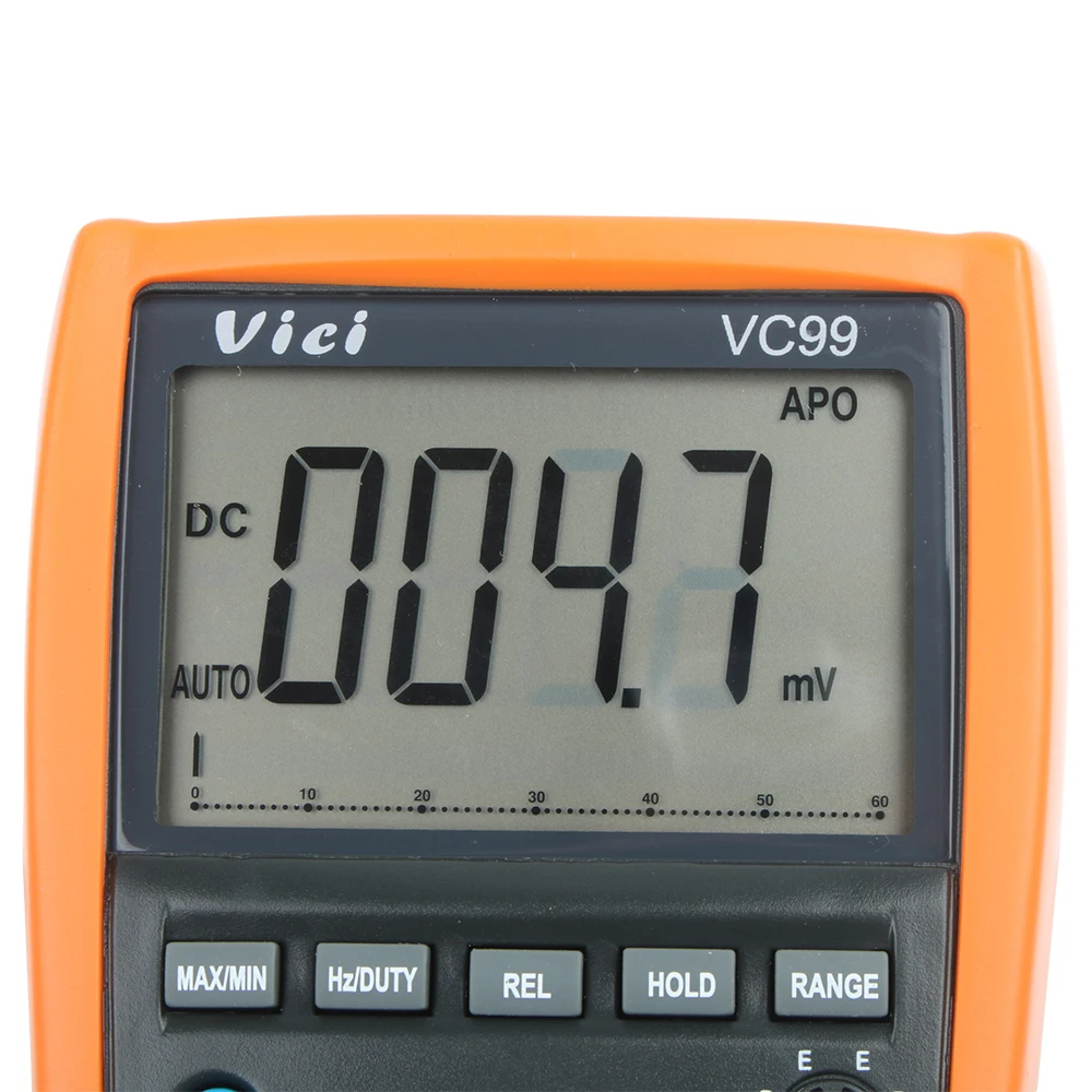 Koop Originele Vichy VC99 3 6 7 Auto Range Digitale Multimeter Hebben Bag Hot Koop Beter 17B + Meter Geel Met Twee probes