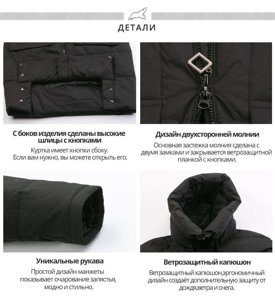ICEbear Новинка длинный зимний женский пуховик модная теплая Женская куртка с капюшоном Брендовая женская одежда GN318329P
