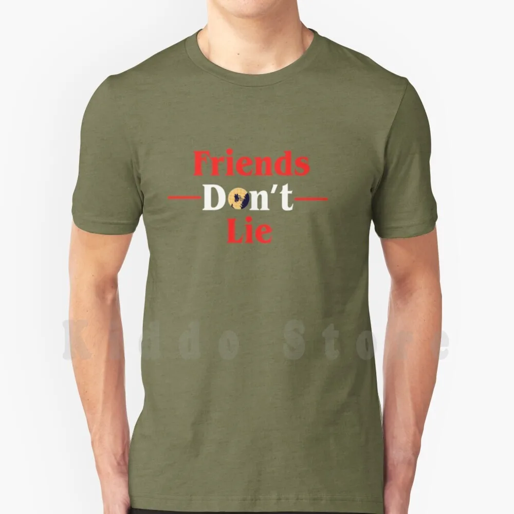 thumbnail image 1 of Friends Don T Lie Upside Down Thing Be An Eleven Stranger 3 Pullover Hoodie T Shirt Print For Men Cotton New Cool Tee Friends, 1 of 5