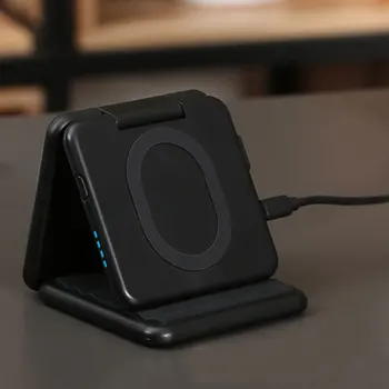 

KISSCASE Mini Power Bank 5000MAh Foldable For iphone 11 X 7 Wireless Charger For Samsung S9 Xiaomi mi 8 External Battery Pack