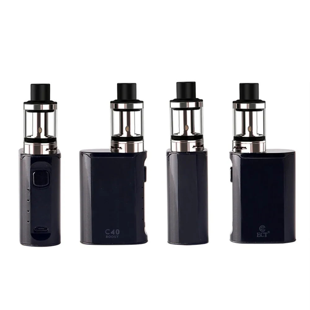 ECT C40 Boost Kit Box Mod 1800 мАч Ego Vape 2 мл Elfin Tank электронные сигареты испаритель E кальян 40 Вт комплект электронных сигарет