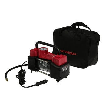 

Automobile compressor, two-cylinder Autovirazh, 85 l/min, with pressure gauge 4350253