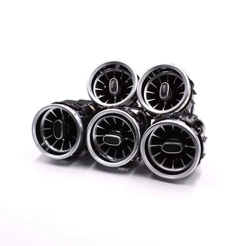 

Light Air Outlet for Mercedes GLC C W205 with Ambient Lights Instrument Panel Turbine Air Conditioning Vent and Led Lamp Trim