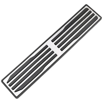 

for 2016-2019 Leopard XE XF E-Pace F-Pace Range Rover Velar Footrest Steel Foot Rest Dead Pedal Cover Accessories