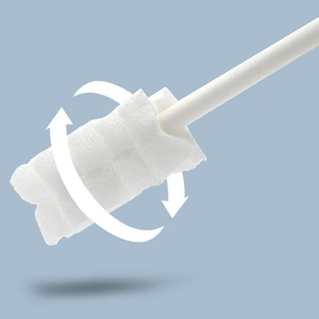 

Baby Gauze Oral Cleaner Baby Milk Toothbrush Tongue Coating Brush Cleaning Brush 10 Pcs/Box & 30 Pcs/ Tank