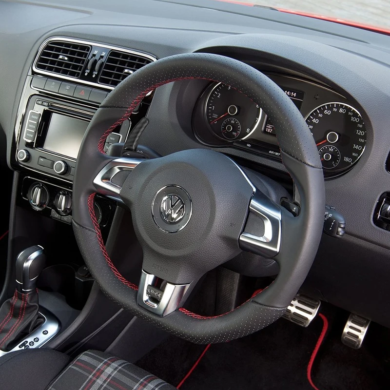 2 шт. для Фольксваген Гольф 7 Вариант MK7 Golf7 Автомобильный руль весло расширение переключения замена углеродного волокна наклейка