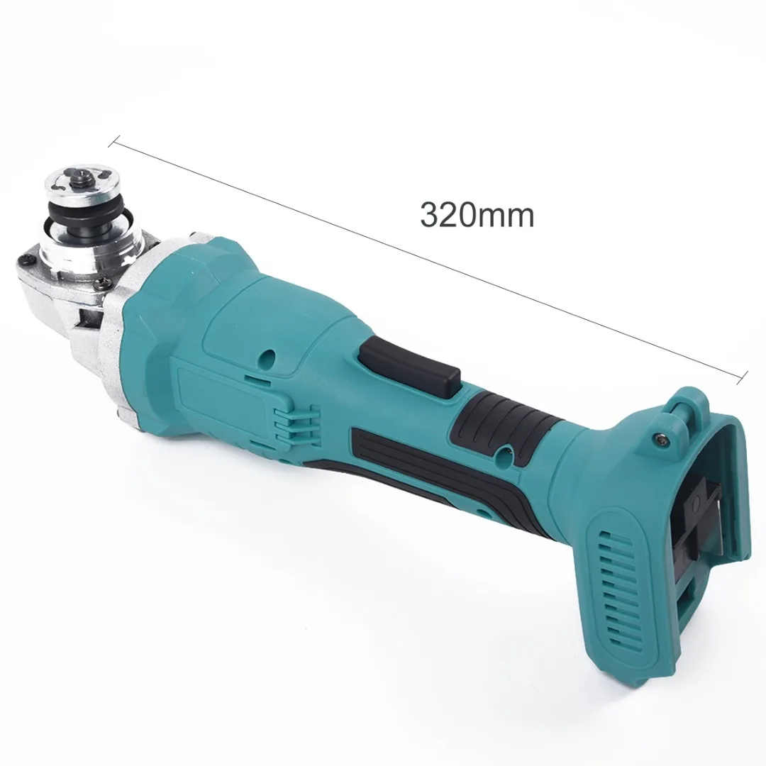

100mm 18V Electric Cordless Impact Angle Grinder Cutting Sanding Polishing Machine without Battery Angle Grinder Power Tool