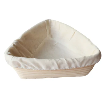

Triangular Rattan Bread Banneton Bread Proofing Basket Sourdough Proving Bread Rising Baskets HFing