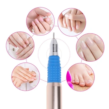 

Electric Nail Drill Machine 25000RPM Handle Handpiece Pen Manicure Pedicure Tool