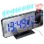 LED Digital Alarm Clock Watch Table Electronic Desktop Clocks USB Wake Up FM Radio Projector Bedroom Snooze Function Alarm 10