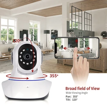 

HD 1080P Wireless Wifi Home Security IP Camera Security Network CCTV Surveillance Camera Infrared Night Vision Baby Monitor