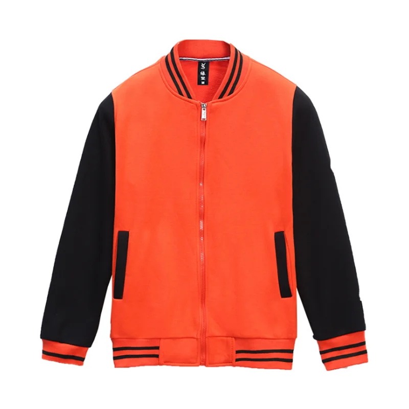 

2020 New Autumn Fashion Casual Wear Same Style For Men And Women Sweatshirt Solid Color Zipper Sportswear Streetwear