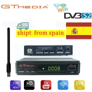 

Spain V7S HD DVB-S2 Satellite Receiver Full 1080P HD Receptor Support PowerVu YouTube Bisskey Youpron