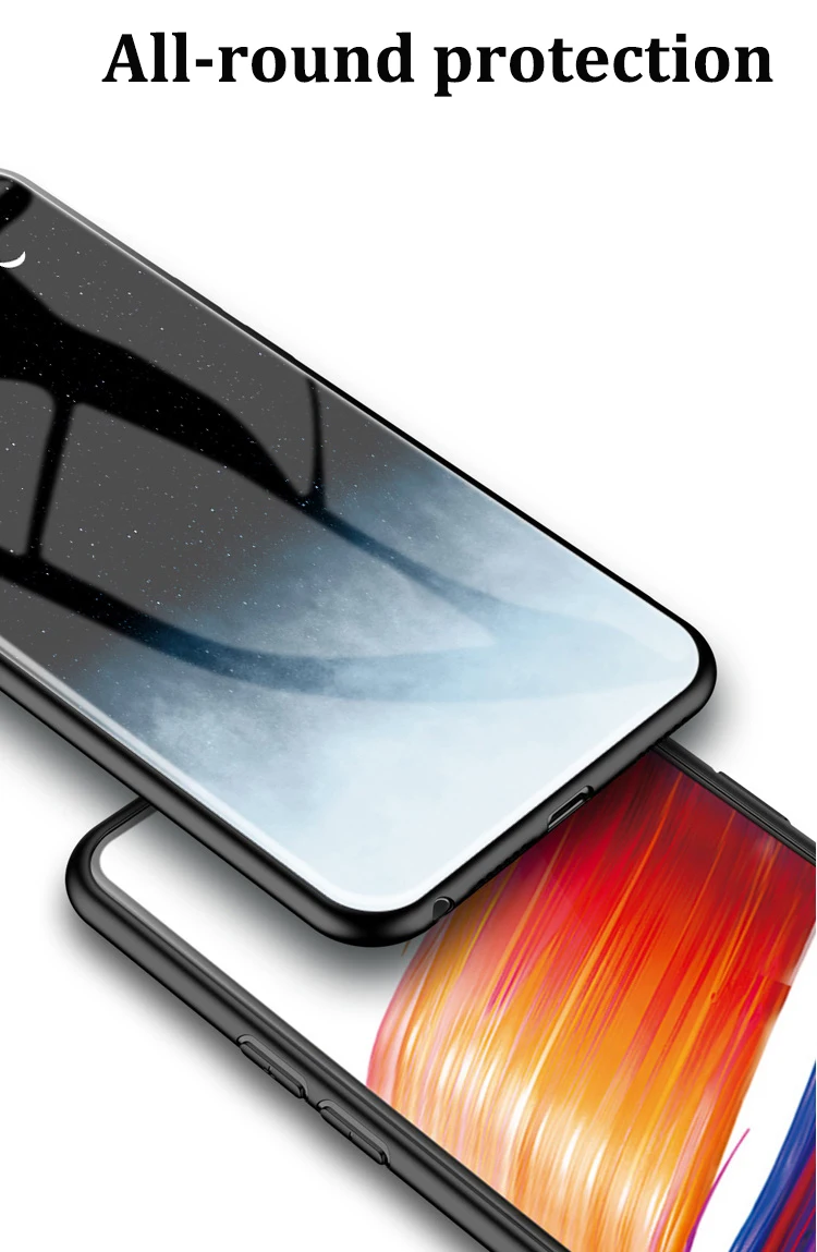 Auroras для iPhone 11 Pro Чехол из закаленного стекла с принтом перьев для Apple iPhone 11 11 Pro Max чехол s