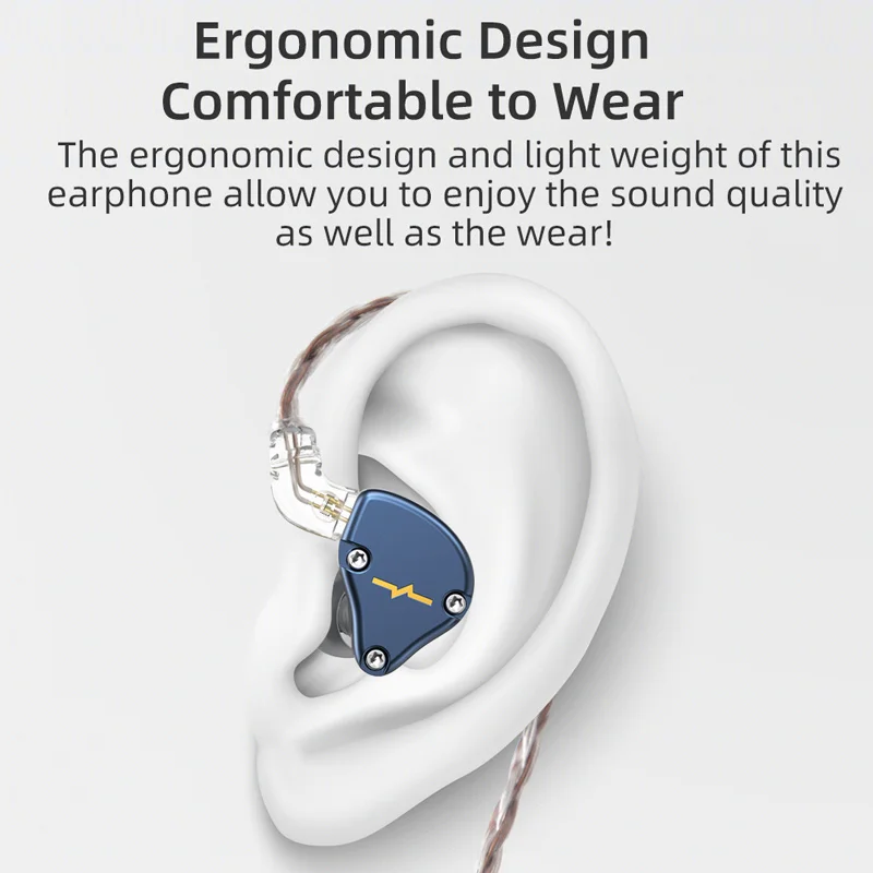 NICEHCK NX7 MK3 HIFI Metal Earphone 4BA+Dual CNT