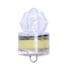 Горячая глубина светодиодный светильник подводный кальмар рыболовные приманки глубокие капли алмазные лампы Основной цвет: цвет ful