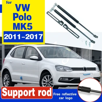 

Refit Engine Hood Gas Spring Shock Lift Strut Bars Support Rod Bracket 2pcs/set For VW Polo MK5 2011-2017 Car-styling