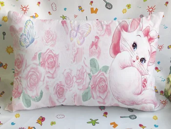 

IVYYE Marie Cat Style Anime Customized Pillow Case Home Bedroom Pillows Cover Cartoon Decorative Pillowcase Unisex New