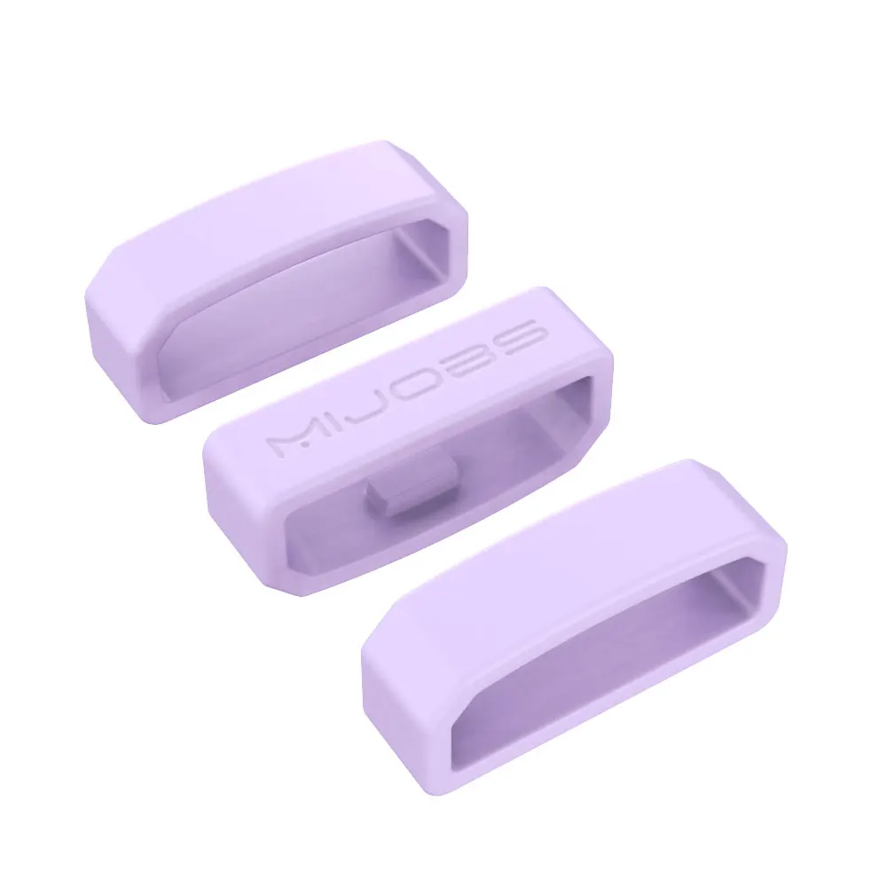 Set of 3 Rubber Retaining Rings for Fitness Tracker Wristbands