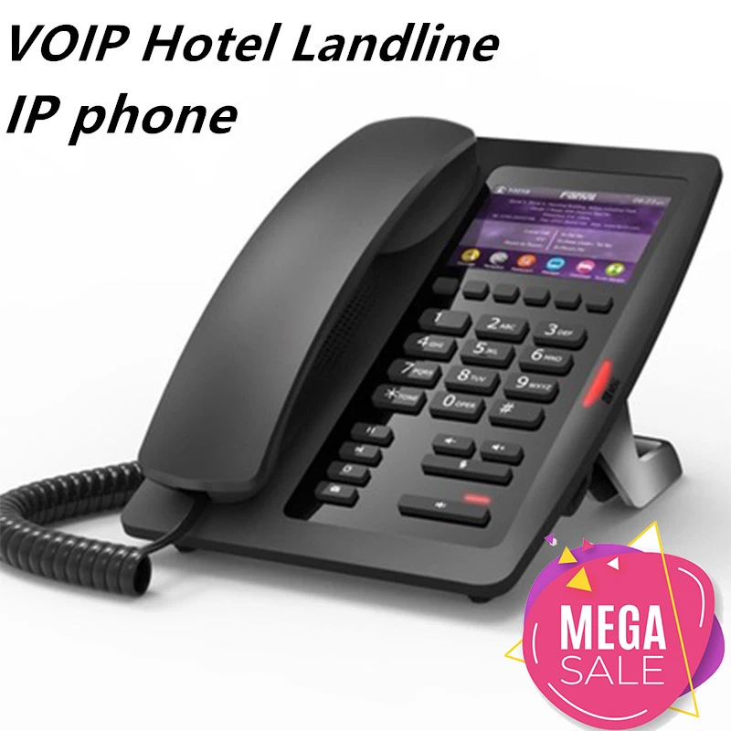 Телефоны fixo сем VoIP мультимедийный телефон стационарный домофон для гостиничного
