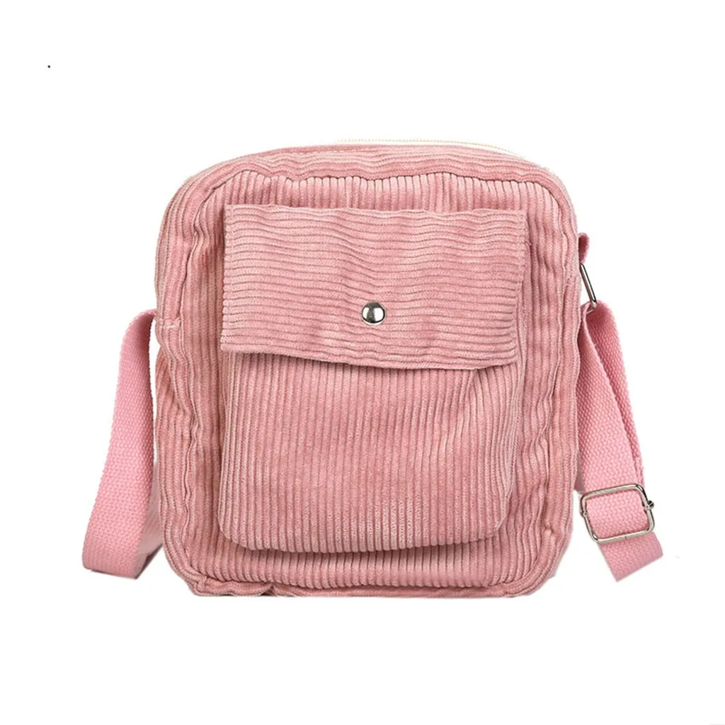 Pink Сумка через плечо для женщин, новая модная кожаная сумка, повседневная дикая простая сумка-мессенджер, женская сумка, женская сумка#25 - Цвет: Pink