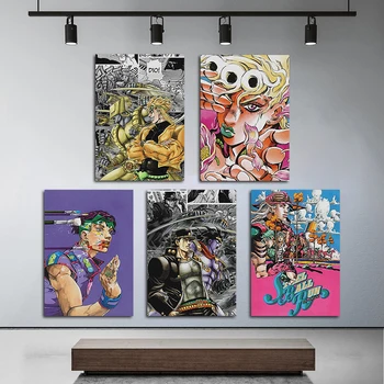 

Dio Brando Home Decor Jojo S Bizarre Wall Art Poster Pictures Anime Role HD Prints Canvas Paintings For Living Room Framework