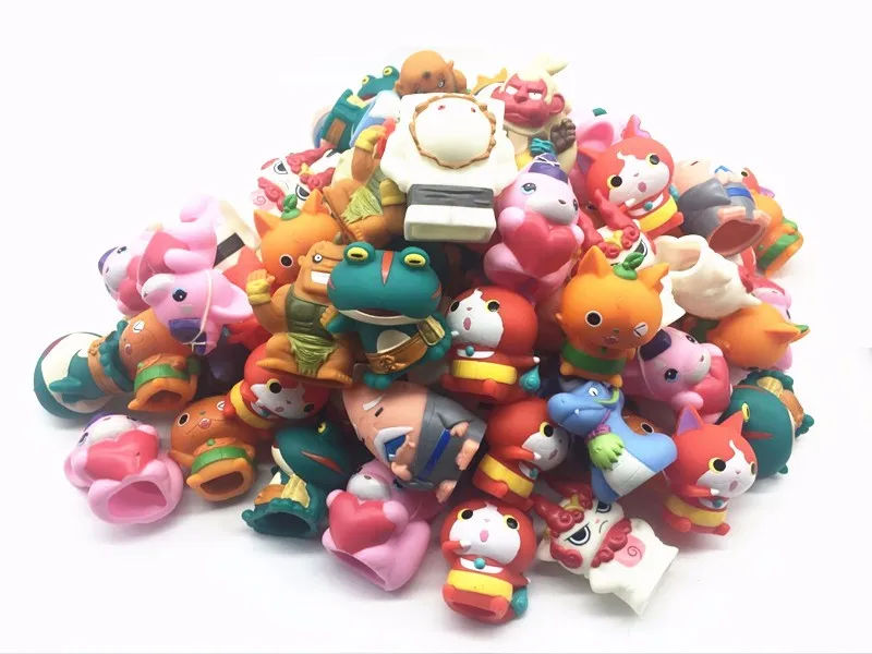 10 шт./лот, японское аниме Йо-КАИ, часы Yokai Youkai, 4-5 см, фигурки из ПВХ, детские игрушки, JIBANYAN SHURAKOMA SHMOOPIE