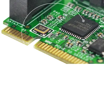 

Mini Pci-e To Sata3.0 Easy Apply Dual Port Expansion Card Internal High Speed Stable Computer Parts Repair Durable Hard Disk