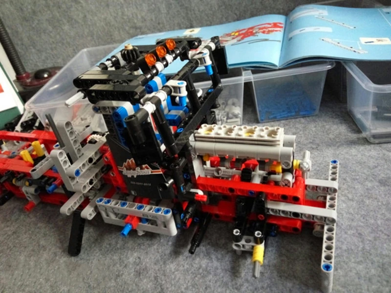 Лесовоз 20059 техническая модель автомобиля совместима с 9397 lepinblocks lepinbricks строительные блоки кирпичи игрушка подарок