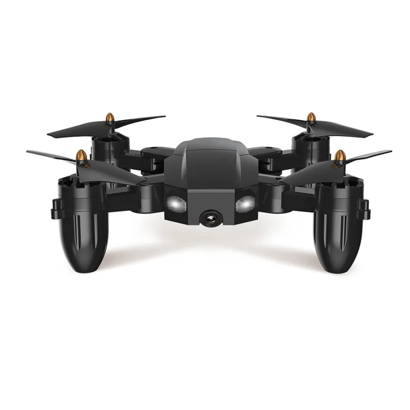 Wifi FPV RC Дрон с камерой HD 2MP селфи Дрон Квадрокоптер Безголовый режим складной Квадрокоптер Вертолет игрушки для детей подарок
